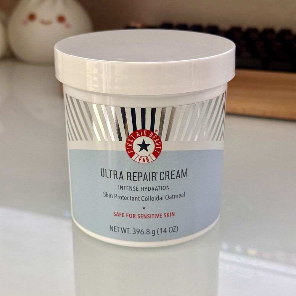 First Aid Beauty Ultra Repair Cream Intense Hydration Jumbo 14 oz - NEW